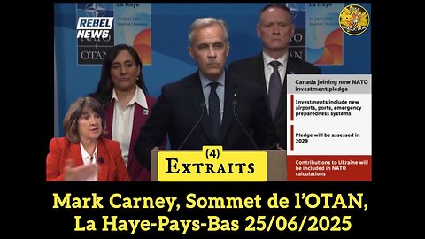 Mark Carney, Sommet de l’OTAN, La Haye-Pays-Bas 25/06/2025 EXTRAITS (4)
