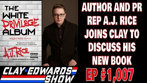 EXCLUSIVE INTERVIEW W/ A.J. RICE - AUTHOR OF "THE WHITE PRIVILEGE ALBUM" 