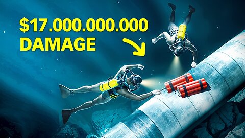 The Biggest Sabotage in History: Nord Stream 2 Pipeline (Who Did It?) 🤿💥🛢️