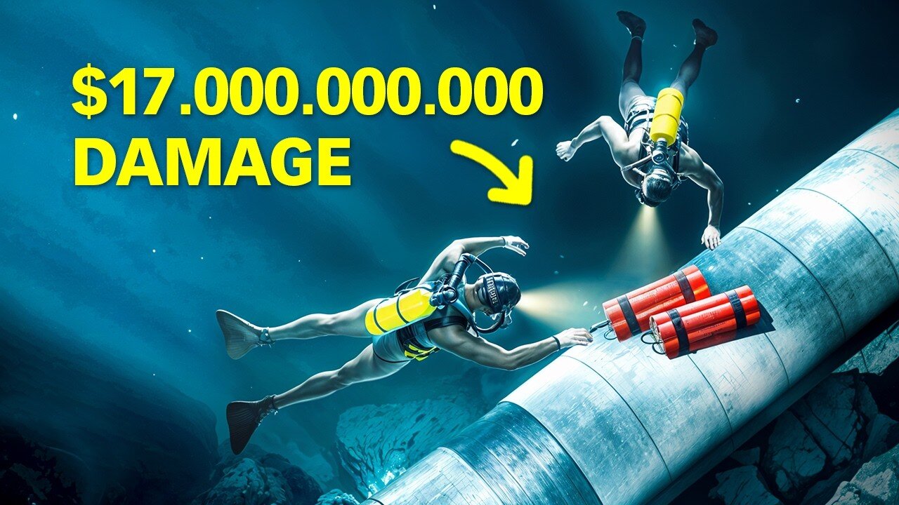 The Biggest Sabotage in History: Nord Stream 2 Pipeline (Who Did It?) 🤿💥🛢️