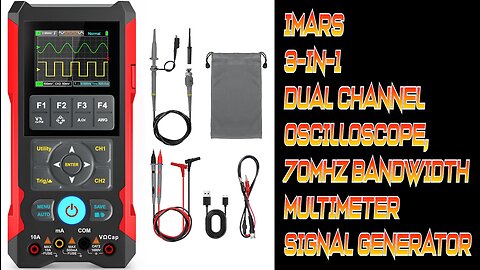 iMars Dual Channel Oscilloscope / Multimeter
