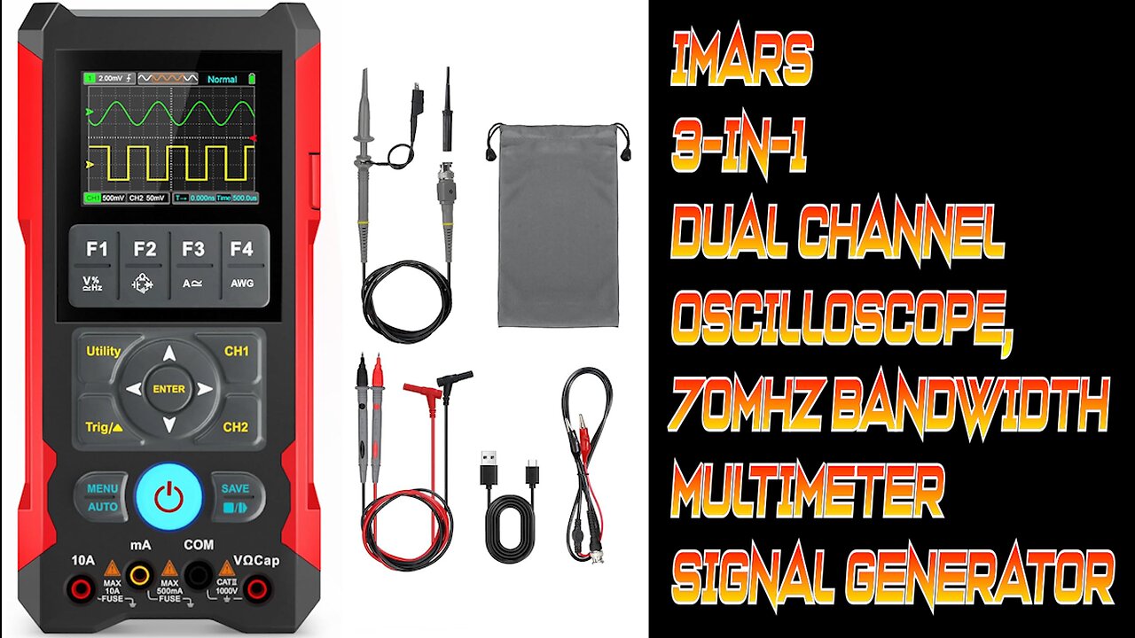 iMars Dual Channel Oscilloscope / Multimeter