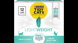 Purina Tidy Cats Lightweight Free and Clean Unscented Litter