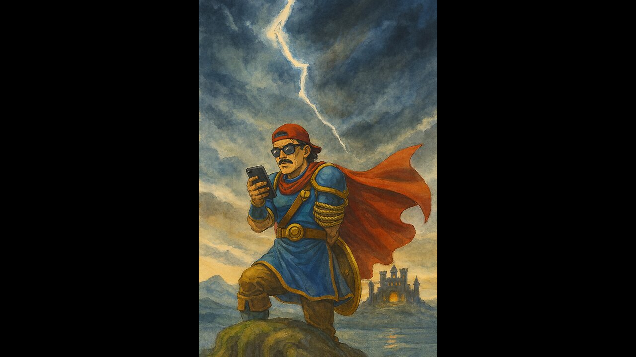 Playing dragon quest iii with one hand tied behind my back