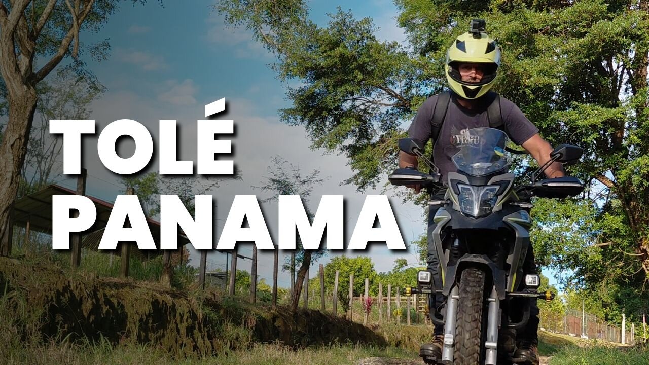 Would you dare? Riding through indigenous territory in Panama on a motorcycle.