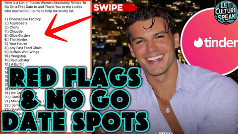 Tinder Shock: Dating Risks & First Date No-Gos | LetCultureSpeak