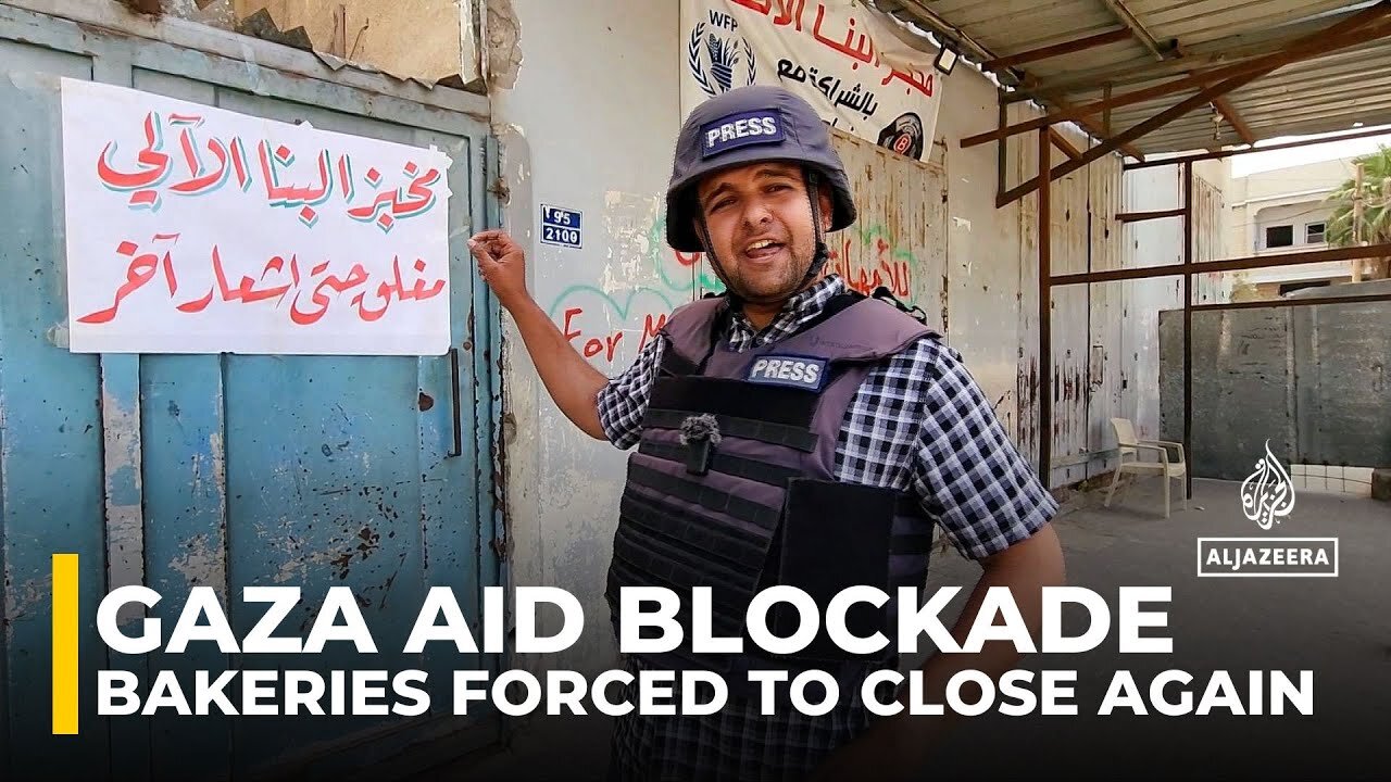 Gaza bakeries close again as flour runs out after 3 days of operation