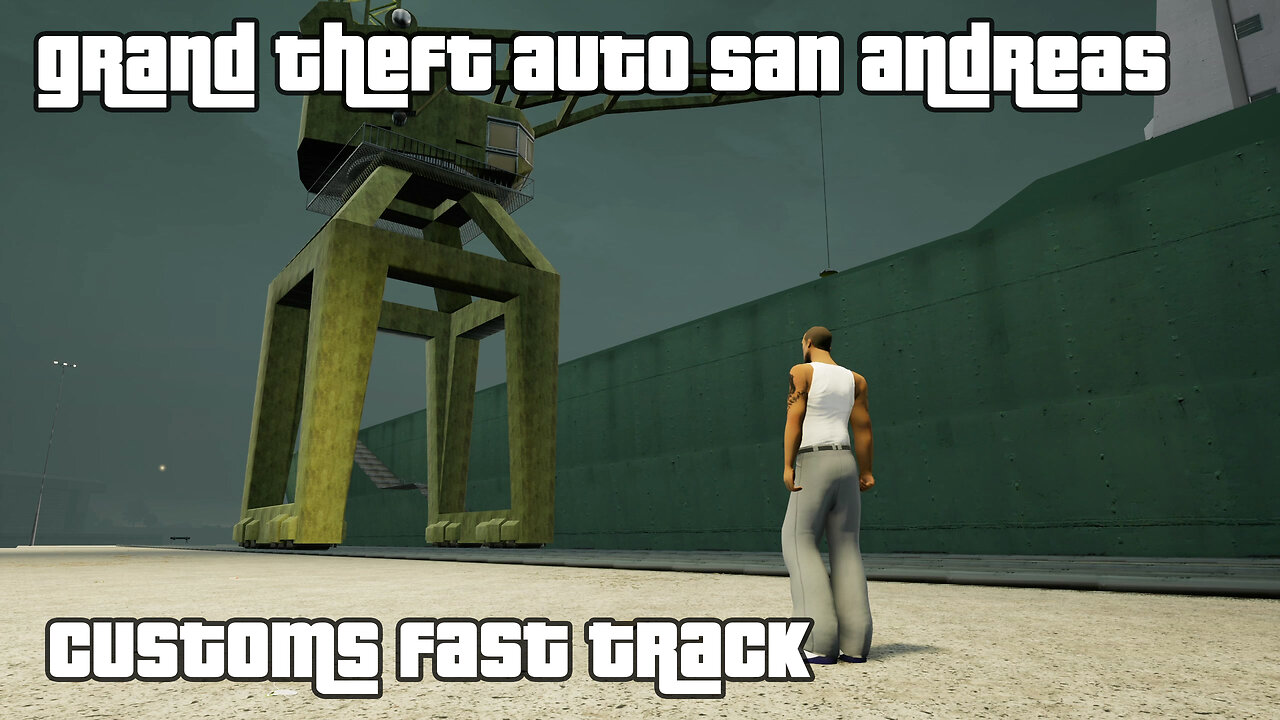 GTA: San Andreas – The Definitive Edition | Mission #63: CUSTOMS FAST TRACK