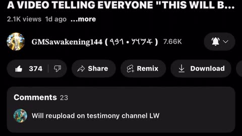 The famine of the word is upon us..