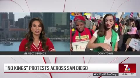 ‘No Kings' protests held across San Diego County | NBC 7 San Diego
