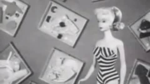 Commercial - Barbie by Mattel (The original ad) B-W