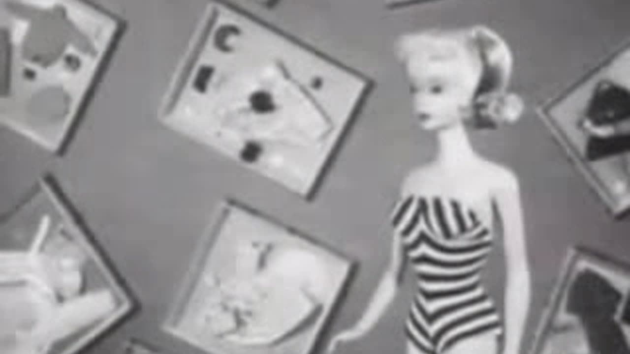 Commercial - Barbie by Mattel (The original ad) B-W