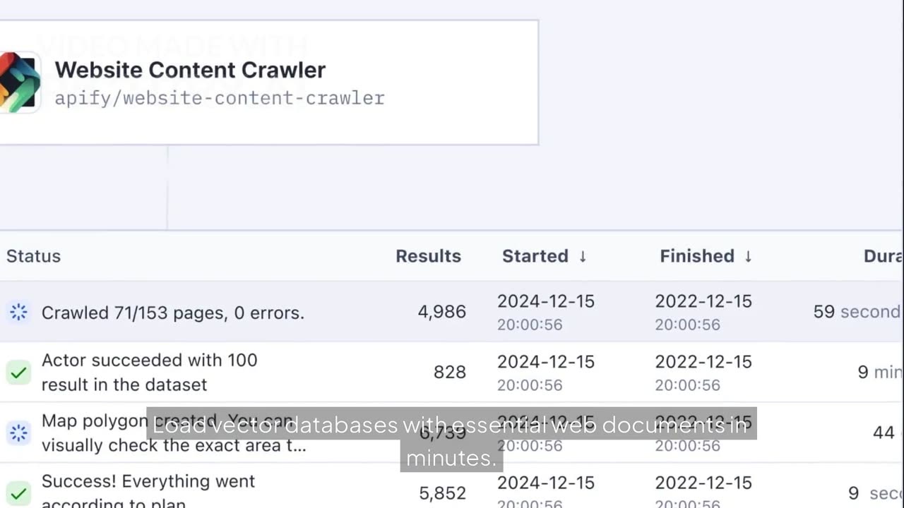 Apify for AI & LLMs | Scrape Web Data to Power ChatGPT and LLaMA