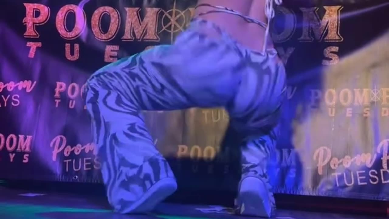 MikailaDancer at PoomPoom Tuesdays LA