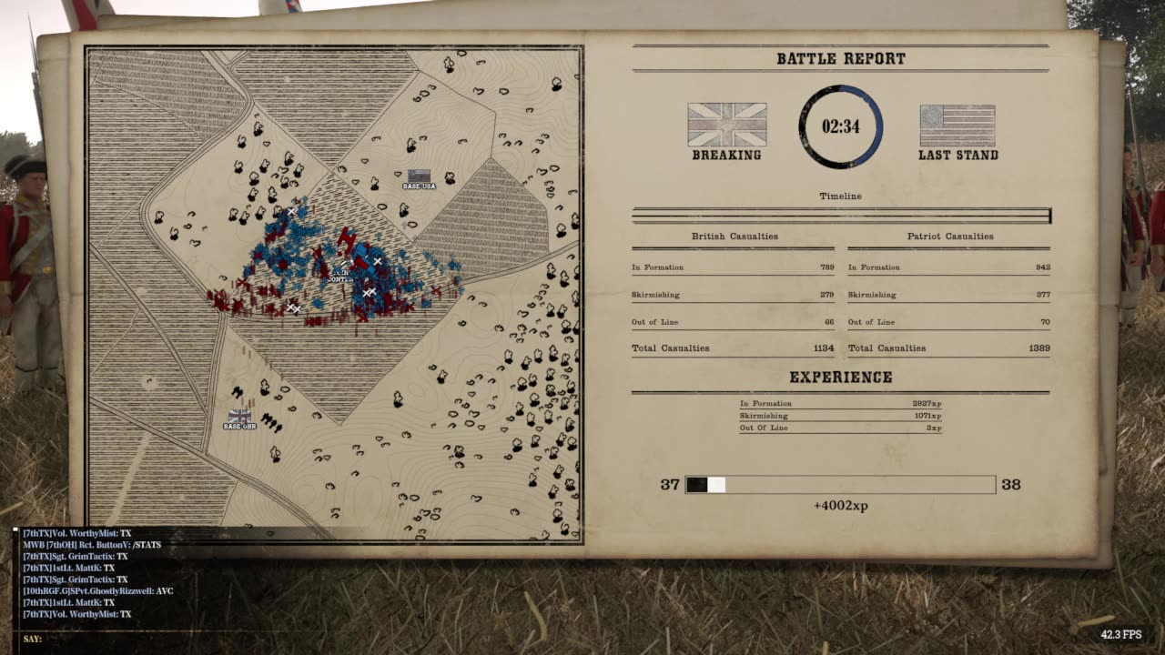 War of Rights: 6thNYV, HDC 1776, July 5 2025, Round 2 .