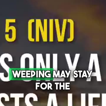 When Mourning Turns to Dancing: The Hope of Restoration