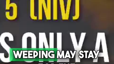 When Mourning Turns to Dancing: The Hope of Restoration