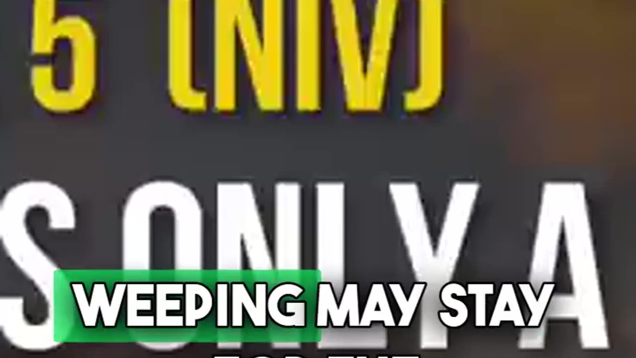 When Mourning Turns to Dancing: The Hope of Restoration