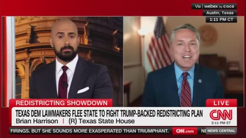 Texas lawmaker calls out CNN for one-sided coverage of Texas redistricting
