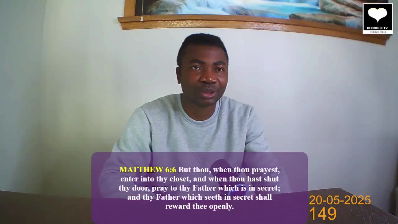 Evil suspicion: the bane of the spiritually immature. Ask me 148 || 14-05-2025 || DosimpleTV