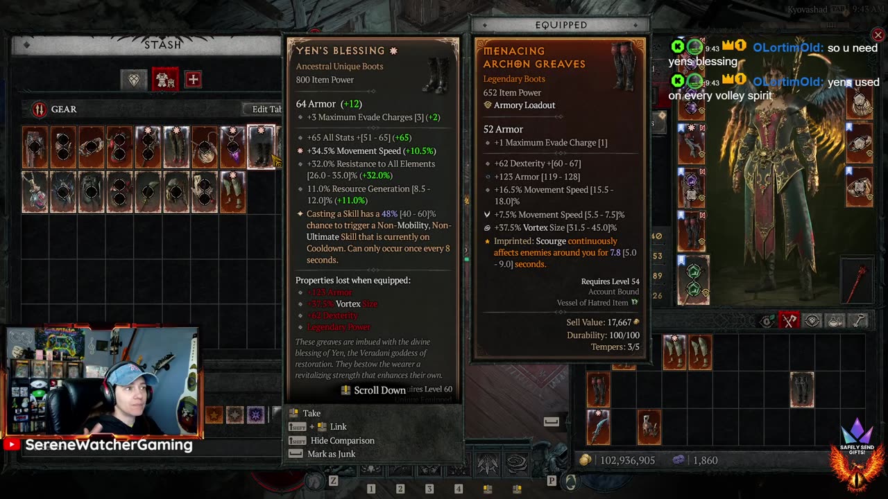 #MothersDay Sunday #DiabloIV Shenanigans With Serene Firehawk
