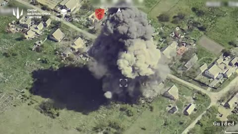 ✈️💣 Ukrainian Air Force strike on a Russian FPV drone base.