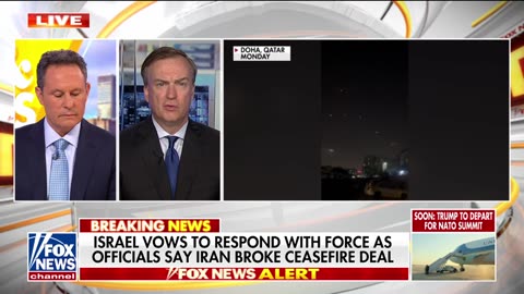 Israel vows to respond with force as officials say Iran broke ceasefire deal