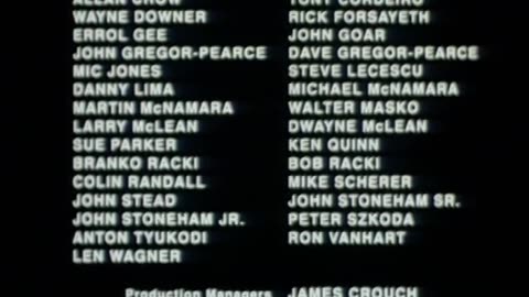 Back in Action 1994 End Credits