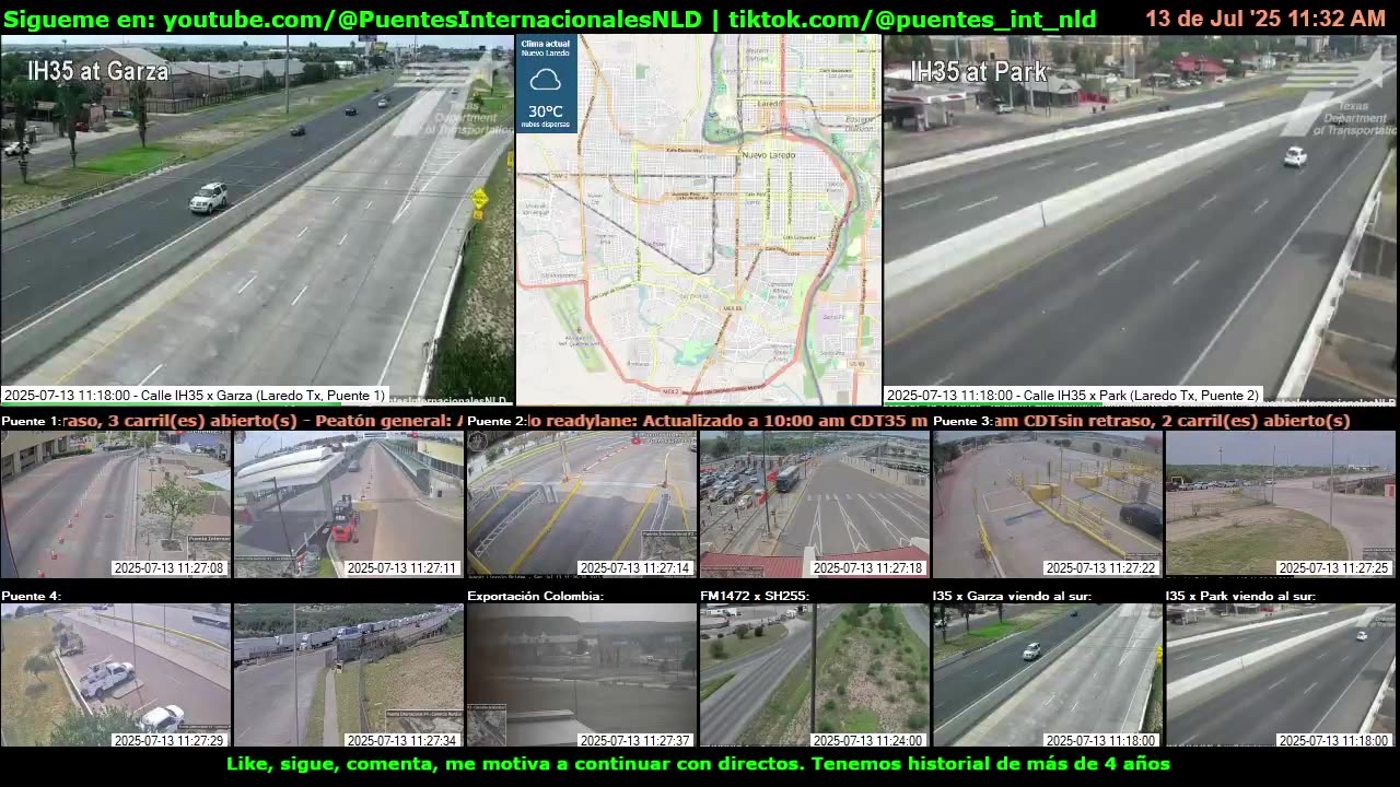 Puentes Internacionales NLD (Youtube / TikTok)