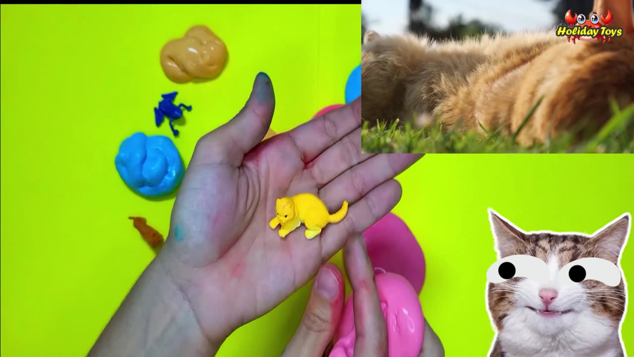 Polar Bear Makes Snowballs to Play with Family