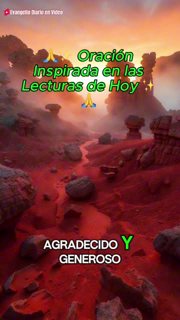 Oración Inspirada en las Lecturas de Hoy