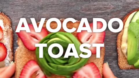 Avocado Toast – The Ultimate Anytime Snack🥑🍞