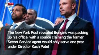 Dan Bongino announces bombshell resignation from the FBI after serving less than a year