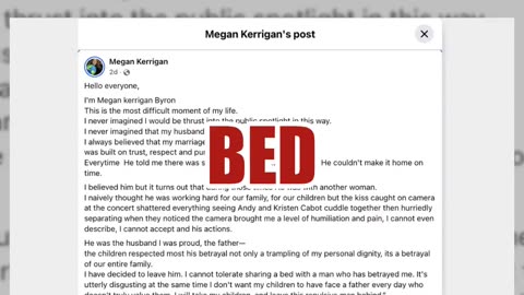 Fact Check: Statement By 'Megan Kerrigan Byron' On Facebook NOT Posted By Her Now-Deleted Account