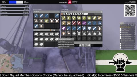 Memorial Day Charity Stream
