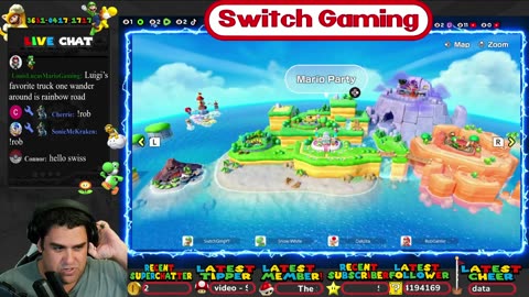 Birthday Celebration Day 1 Super Mario Party Jamboree LIVE W/Viewers on Nintendo Switch 2! 🎉#shorts