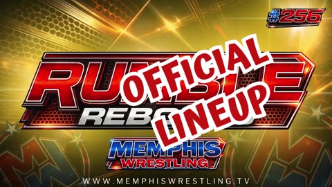 OFFICIAL LINEUP Memphis Wrestling Episode 256!