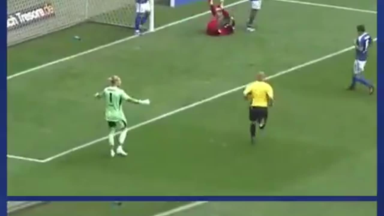 Karius with a huge blunder