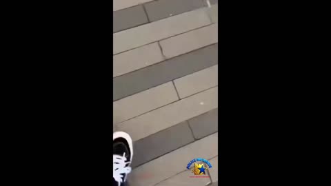 Teen Throws Drink at Cop’s Head During Anti-ICE Protest – Instant Regret Ensues