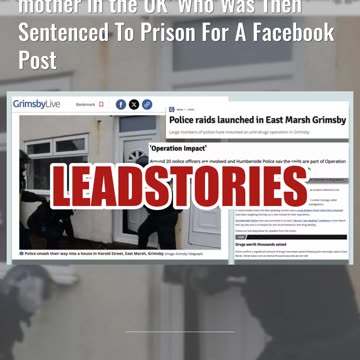 Fact Check: Photo Does NOT Show Arrest Of '45-Year-Old British mother in the UK' For A Facebook Post