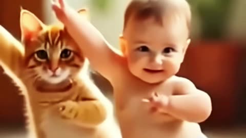 Cat Duncing Funny Video