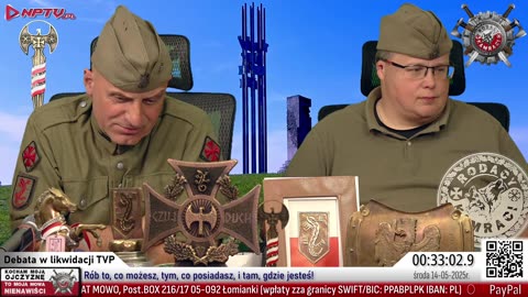 Debata w likwidacji TVP. Wt. 13.5.2025r. W. Olszański, M. Osadowski Rodacy Kamraci NPTV.pl
