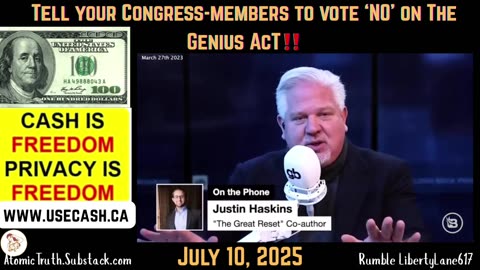 CBDC’s, Stablecoins & The Genius Act ~ A Trap is Being Laid 🪤