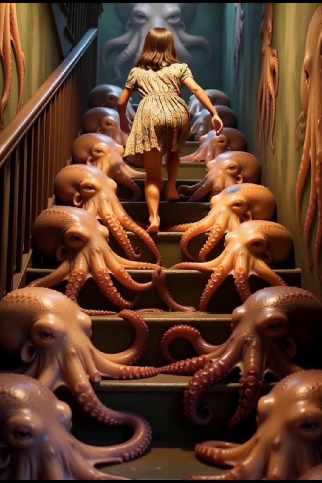 AI ASMR: Animal Upstairs with Soft Footsteps & Cozy Ambient Sounds