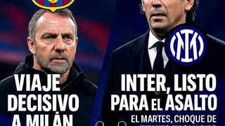 ⚽️ Noche de verdad en San Siro Inter vs Barça por un lugar en la gloria 🔥