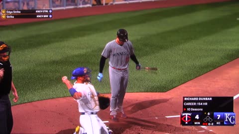 MLB The Show: Kansas City Royals vs Minnesota Twins (S23 G110)