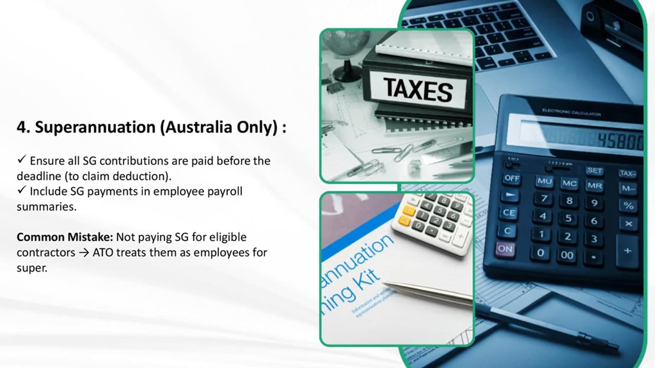 What to Include in Year-End Tax Reports (AU & SG Guide)