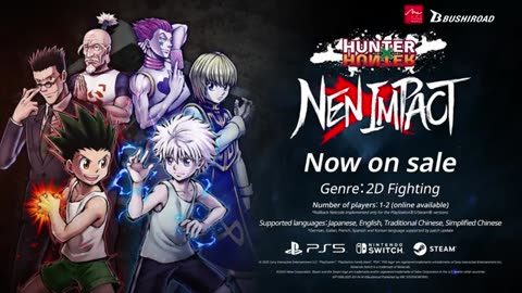 HunterXHunter NenXImpact - Official Phinks Character Trailer