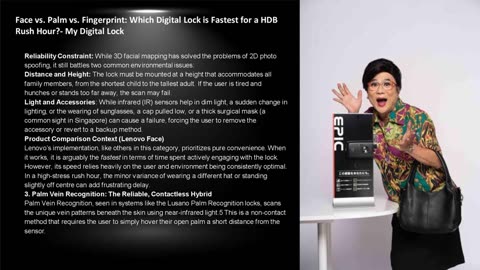 Face vs. Palm vs. Fingerprint: Which Digital Lock is Fastest for a HDB Rush Hour?- My Digital Lock