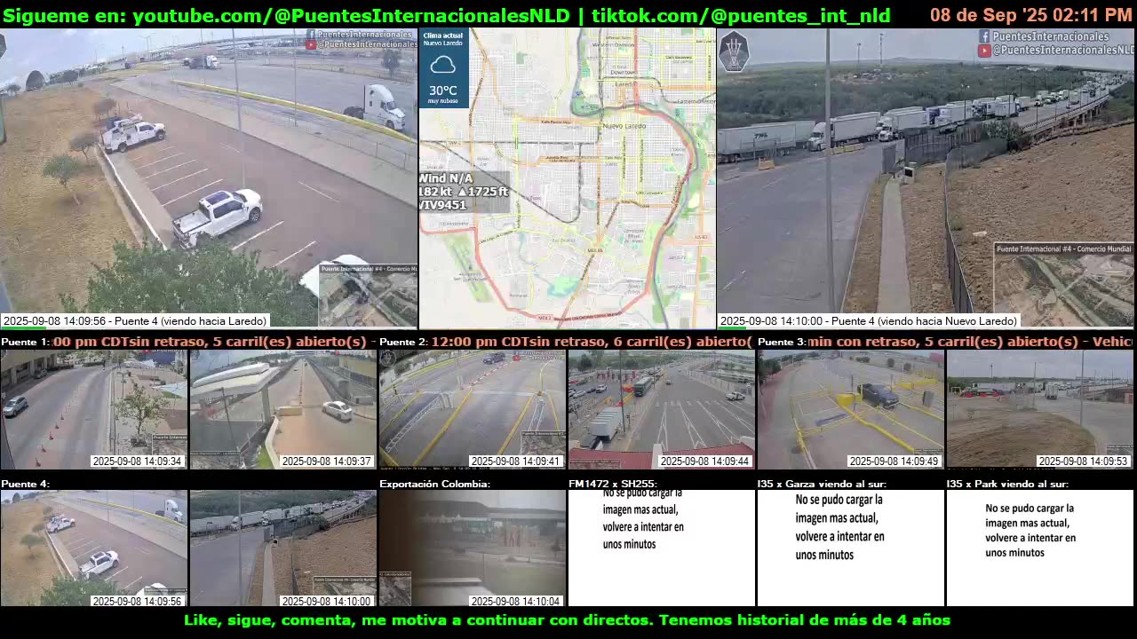 Puentes Internacionales NLD (Youtube / TikTok)